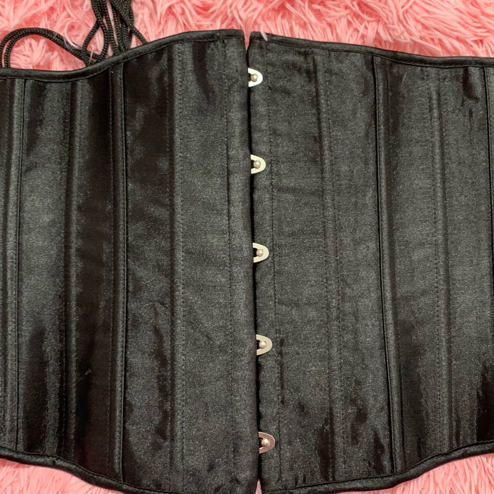 2 Spiral Steel boned underbust corsets 4XL 36” to 38” waist real waist trainer